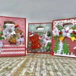 Taller virtual 3 Bolsas de regalo navideñas – incluido materiales