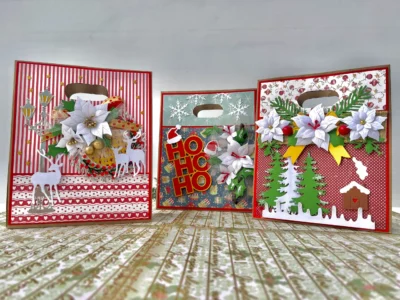 3 BOLSAS DE REGALO NAVIDEÑAS 1