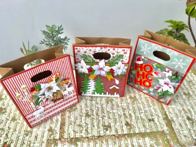 3 BOLSAS DE REGALO NAVIDEÑAS 2