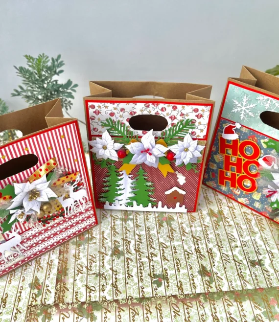 3 BOLSAS DE REGALO NAVIDEÑAS 2