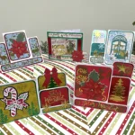Taller virtual 5 Tarjetas navideñas – incluido materiales