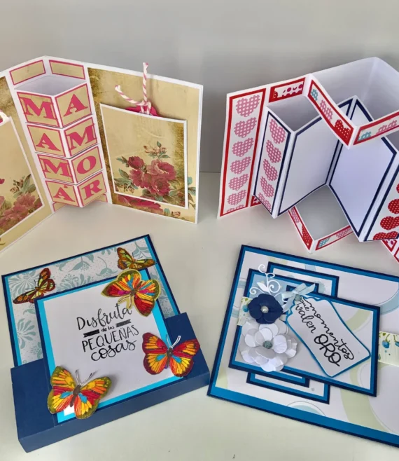 ALBUM 4 TARJETAS POP UP DIA DE LA MADRE 2